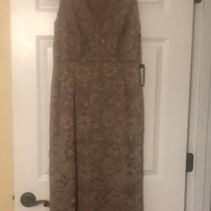 Mauve color, mother of the bride/groom dress. Size 8